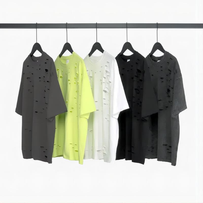 T shirt Manufacturer 12 Ripped T-Shirt