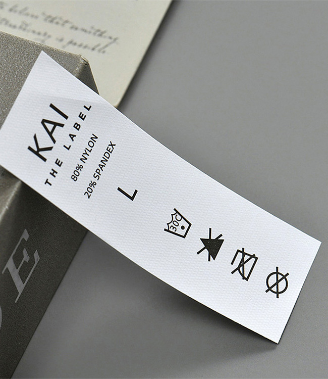 washing label