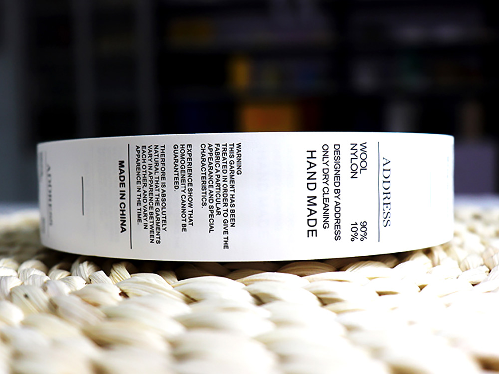 custom care label
