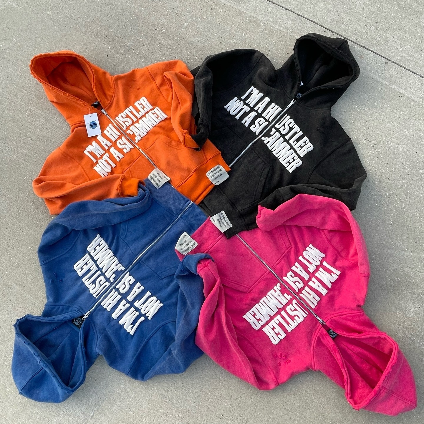 custom zip hoodie