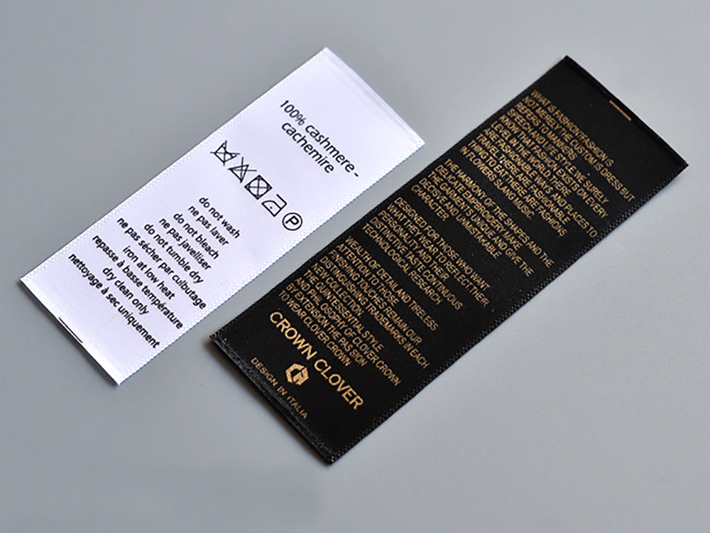 wash label