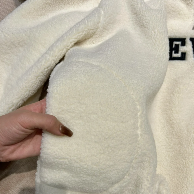 sherpa hoodie